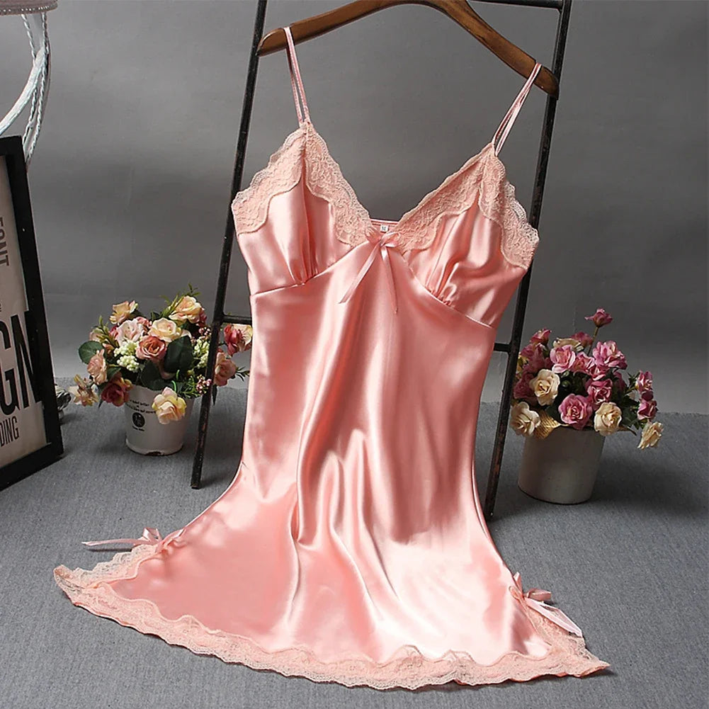 Satin Nachthemd