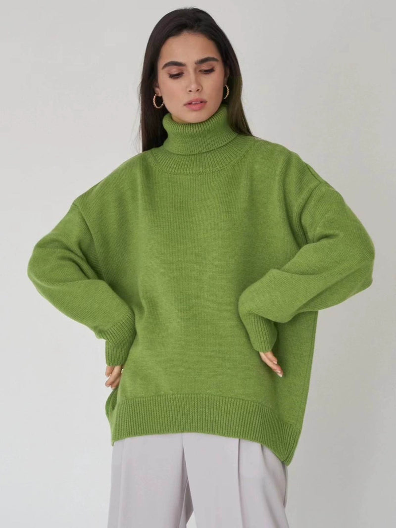 Suéter Pullover Gola Alta