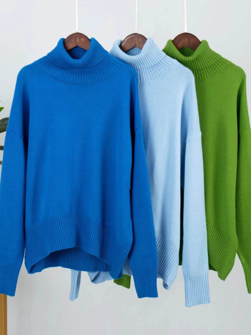 Suéter Pullover Gola Alta