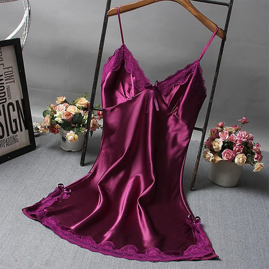 Satin Nachthemd