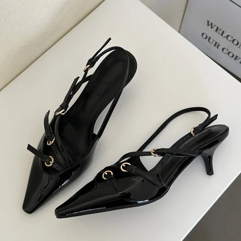 Slingback Scarpin