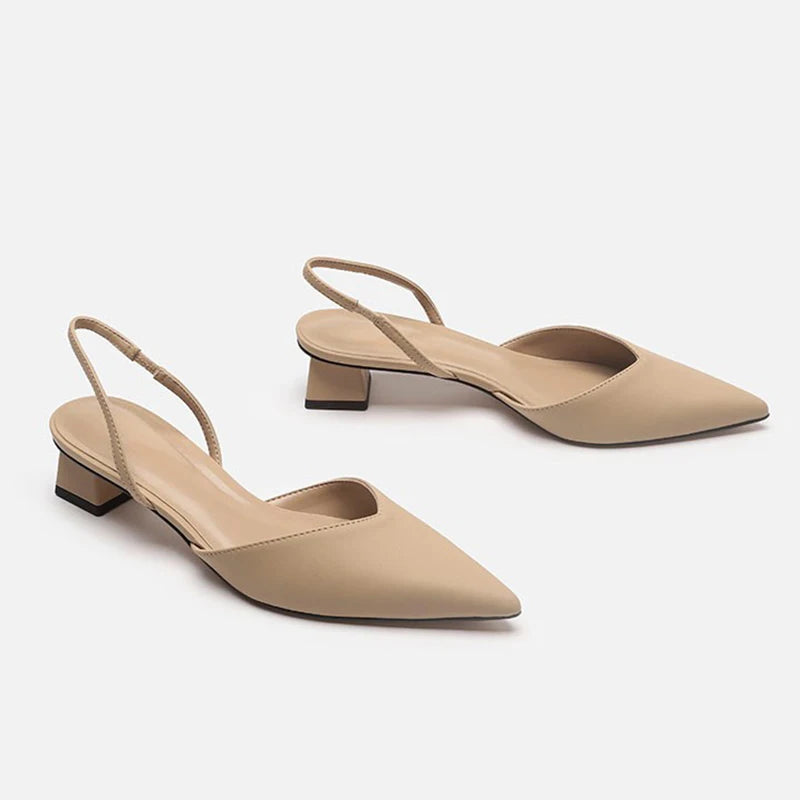 Slingback Bico Fino