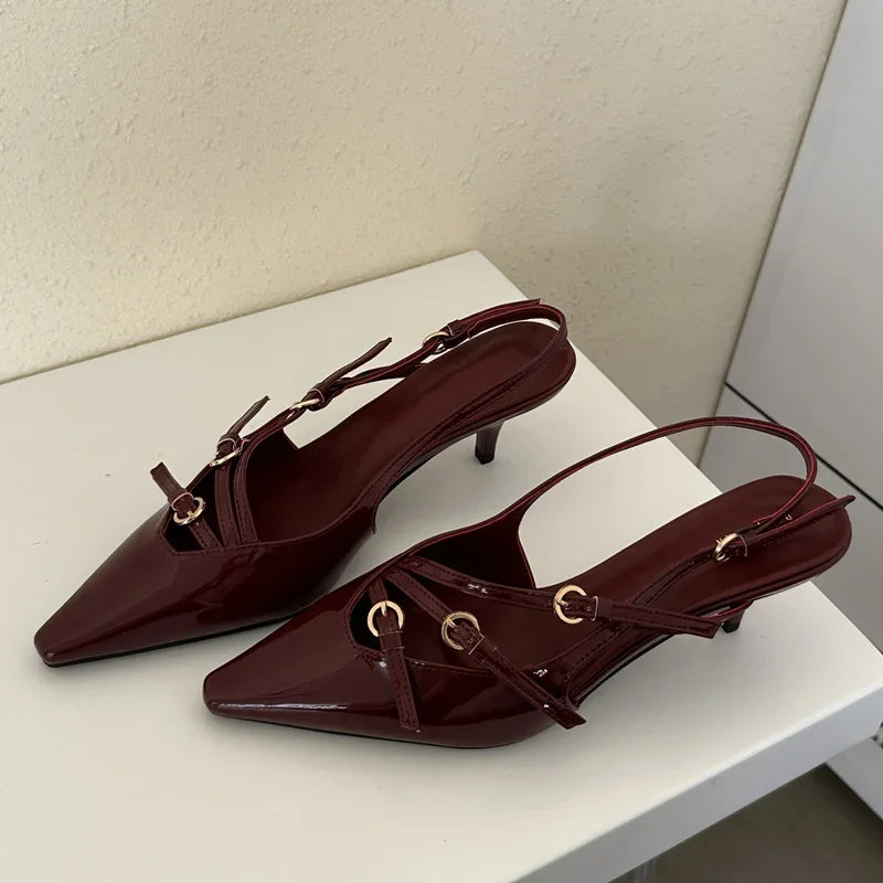 Slingback Scarpin