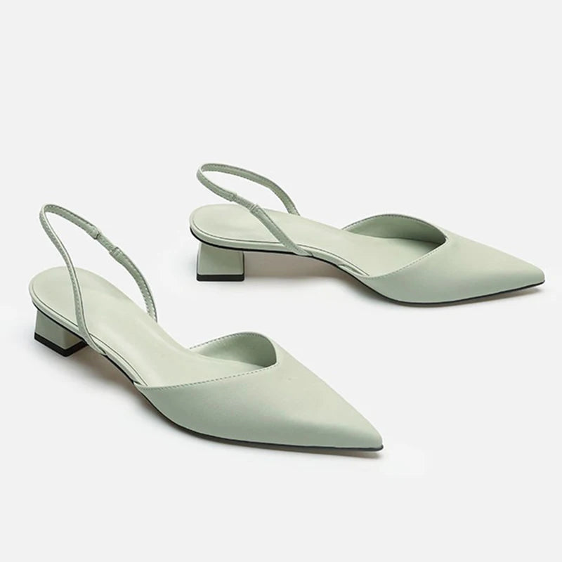 Slingback Bico Fino