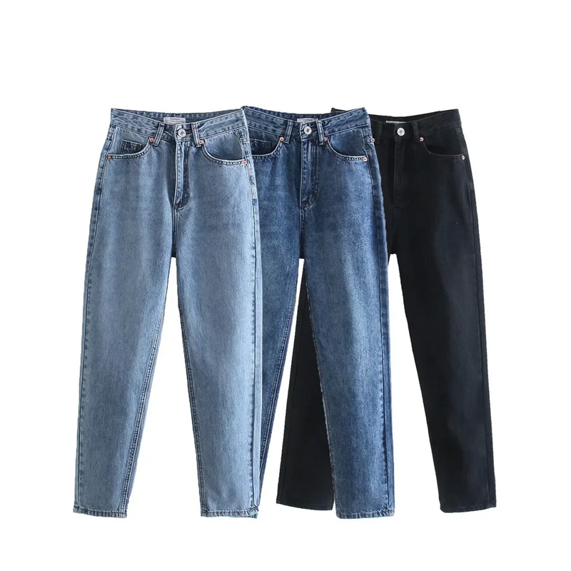 Calça Jeans Reta