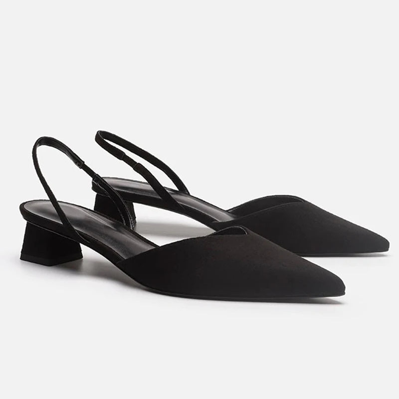 Slingback Bico Fino